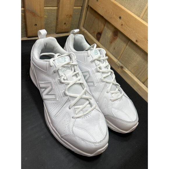 New Balance 608 Unisex Training Shoes White Leather M11.5 W13